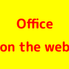 Office on the web