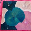 *リーフペインティング教室#4【Lotus leaf painting】*