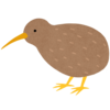 キーウィのフリーイラスト素材