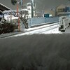 数年振りに積もった雪！　雪道と戦った1時間20分