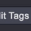 4.10. Edit Tags