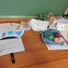 １年生：夏休みのチャレンジ　作品を掲示・展示