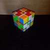 ルービックキューブで模様を作りました！　Rubik's Cube art design