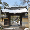 雪の湖北をゆくその３（舎那院）