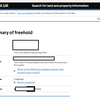 イギリスの不動産登記簿（Land Register)を取り寄せ