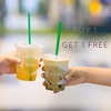 スタバのドリンクBUY1GET1FREEプロモーション@STARBUCKS THAILAND