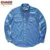 再入荷 CAMCO カムコ ワークシャンブレーシャツ BLUE