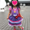 【100均素材で】手作りコスプレエプロン（写真あり）を着て、プリキュアショーに行ってきました♪