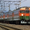 ２００１年３～５月期の鉄道汚写真　とうとうアオサギ羽ばたく！