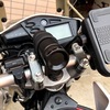 セロー：USB電源の取付