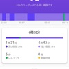 スマートバンドMi Smart Band 5　の睡眠モニター　22夜目　より。 