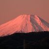 今朝の富士山(2023/11/19)