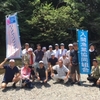 鮎を入間川に放流しました。