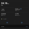 12月12日。二部練習でトータル30.2km。