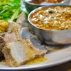 東新宿の「サンラサー」でココナッツチキンキーマ改、南インド風ジンガーマサラ（エビのカレー）、栗～むブリュレ他。