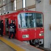 名鉄知立駅で撮り鉄するオッサン