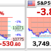 6月１３日の米国株指標～４日続落