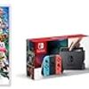 Nintendo Switch 本体 (ニンテンドースイッチ) 【Joy-Con (L) ネオンブルー/(R) ネオンレッド】&【Amazon.co.jp限定】液晶保護フィルムEX付き(任天堂ライセンス商品) + 大乱闘スマッシュブラザーズ SPECIAL - Switch (【Amazon.co.jp限定】オリジナルラバーコースター 同梱)