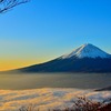 富士山を眺める