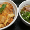 親子丼と小鴨そば