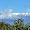 白馬岳連山の積雪