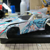 フジミ ミクBMW Z4 2012製作中。