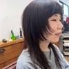 ロングのマッシュウルフ▷顔まわりカットでロングをオシャレにデザイン