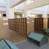 冬休みの学校⑦　図書館の掲示物＆ＰＴＡ文庫