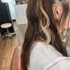 ロングヘアを格上げ！姫カット×抜きっぱなしカラーで差をつけたデザインロングヘア