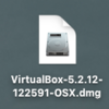 VirtualBoxのアップデート(5.2.8->5.2.12) [macOS]