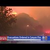 Mandatory Evacuations Ordered In Corona As Brush Fire Grows To 2K Acres, Threatens Homes