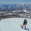 今日のお散歩は雪山コース