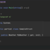 【C#】RawStringLiteralにC#の構文を対象にハイライトを付ける方法