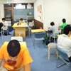 授業が無い日は、特訓部屋になってます　（長尾）