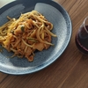 おうちごはん　豚キムチうどん