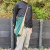【ハンモック生地の軽量エコバック】TICKET TO THE MOON × LEISURES / RECYCLED ECOBAG M size / 60g