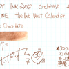 #0914 DIAMINE the Ink Vent Calender Triple Chocolate