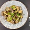 大野あさりで「あさりバター醤油蒸し」