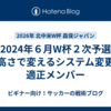 【2024年６月W杯２次予選】③高さで変えるシステム変更と適正メンバー