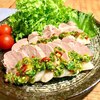 にらダレのせい？　アレンジする間もなく食べ終わる☆熟成ゆで塩豚♬