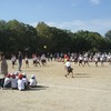 学校公開日　ドッジボール大会をしました