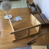 おもちゃ収納棚作ったった