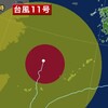 🌀夜だるま台風情報❗