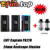 <Big Promotion> IJOY Captain PD270+24mm Geekvape Illusion only $52.80!!!