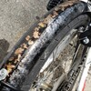 【 誰でも出来る自転車カスタム講座 】フェンダーのラップ塗装は超簡単！【 のすけ的アレンジ塗装 】