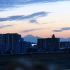 多摩川からの富士山