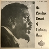 The Canadian Concert Of Thelonious Monk (1965) 大受けのライヴで弾くモンクを聴く