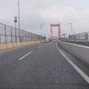 若戸大橋を渡り、運送会社に戻ります。