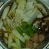 つみれ鍋　を作る。