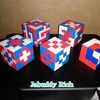 ルービックキューブで模様を作りました！　Rubik's Cube art design